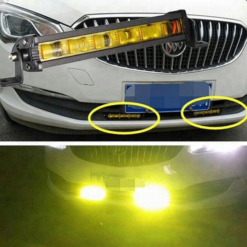 Lightech Cheap Slim 18W Amber White mini led light bar