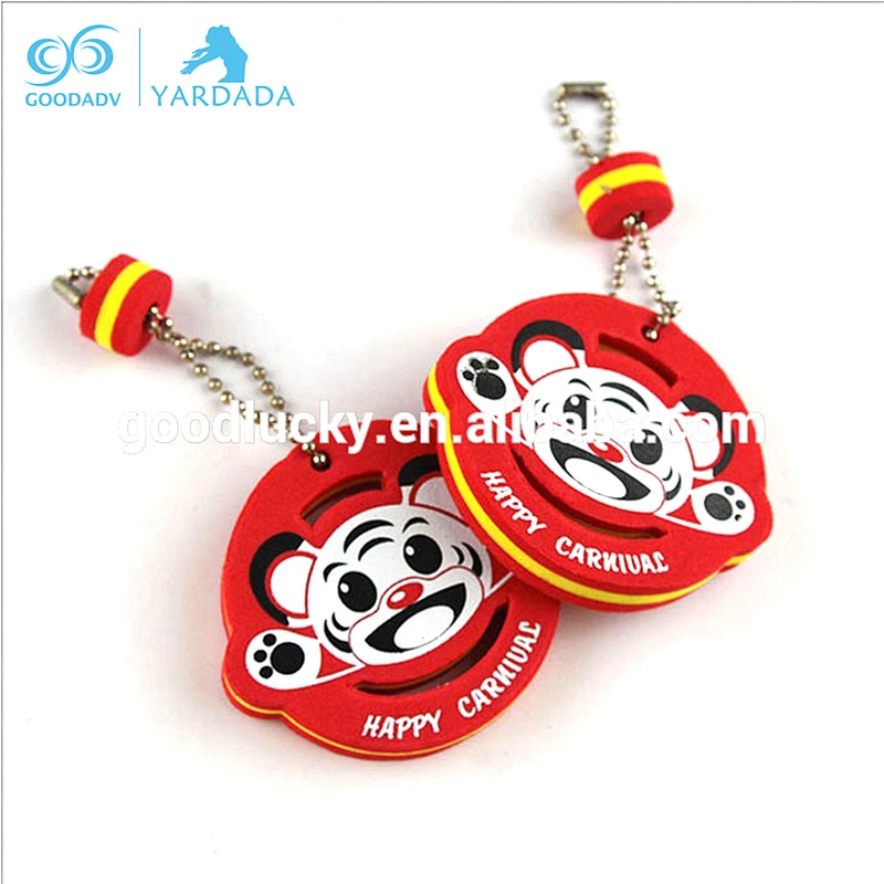 China factory supply eva foam key chain eva key chain