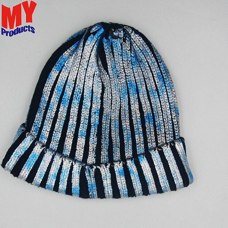 high quality winter women stylish gilding beanie hat wholesale