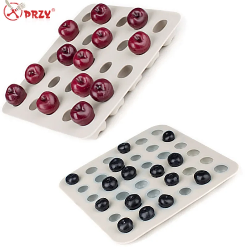 2018 new 3D mini Blueberry soap molds silicone fruit molds Cherry shape Soap mould