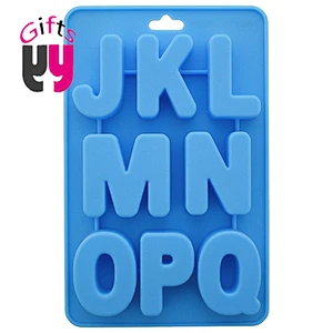 silicon mould cookie stencil alphabet silicone mold