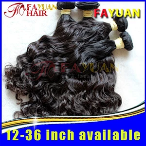 Fayuan Human Hair natural unprocessed complete cuticle high quality on sale 100% Brazilian Deep Wave Hair