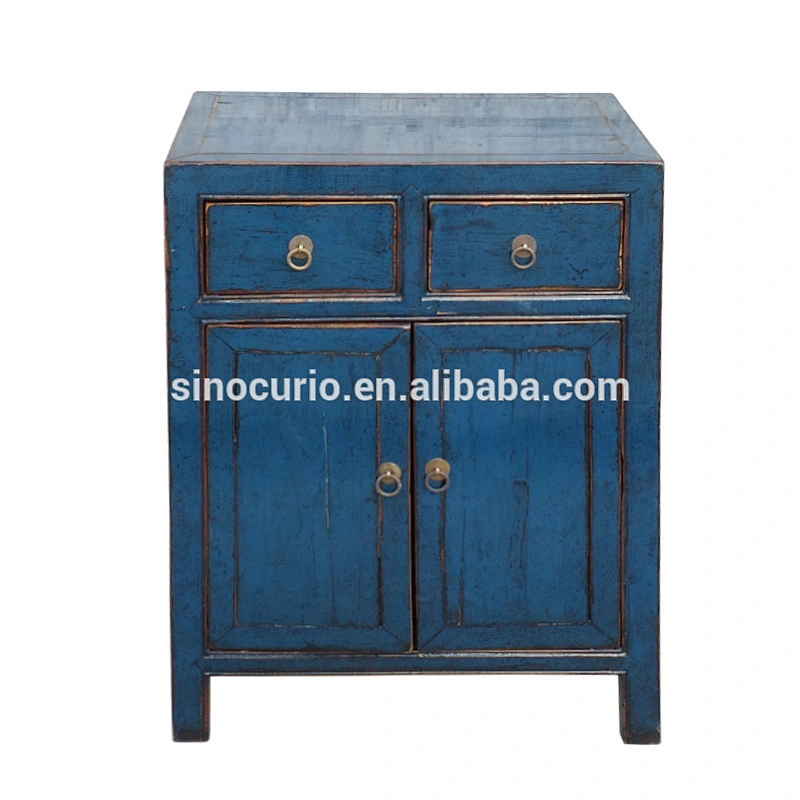 wholesale furniture china vintage furniture in bedroom high glossy night stand