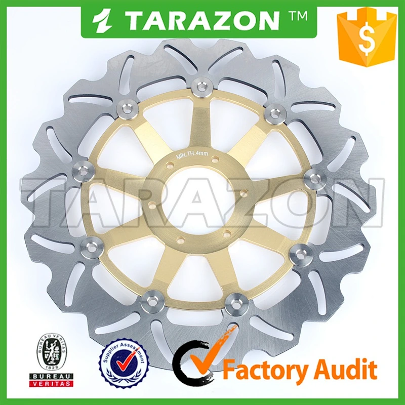 CNC aluminum 296mm street floating disc for motorcycle for CBR F 600 Goldwing gl1800