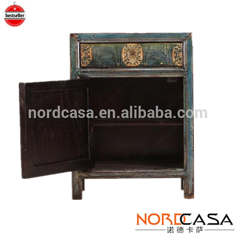 Bedroom furniture reclaimed wood nightstands