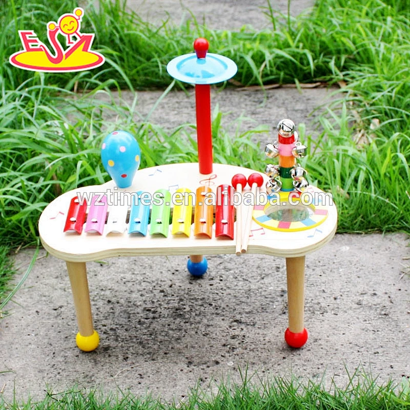 2018 wholesale kid wooden educational toys musical baby wooden educational toys funny children wooden educational toys W07A102