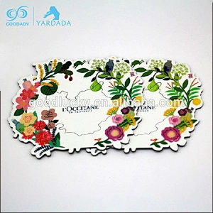 Guangzhou factory promotion refrigerator magnet picture frame custom christmas photo frame