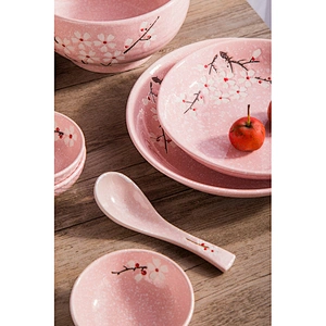 Europe design creative snowflake ceramic dish big capacity dinner dish for house