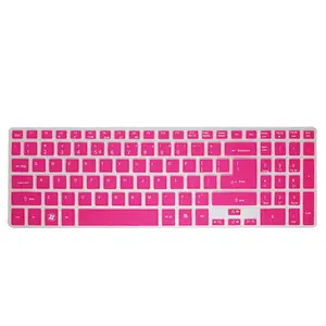 custom silicone keyboard covers laptop keyboard cover laptop skin for ACER laptops
