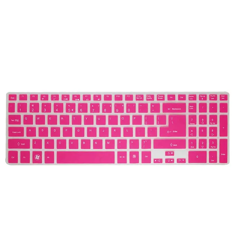 custom silicone keyboard covers laptop keyboard cover laptop skin for ACER laptops