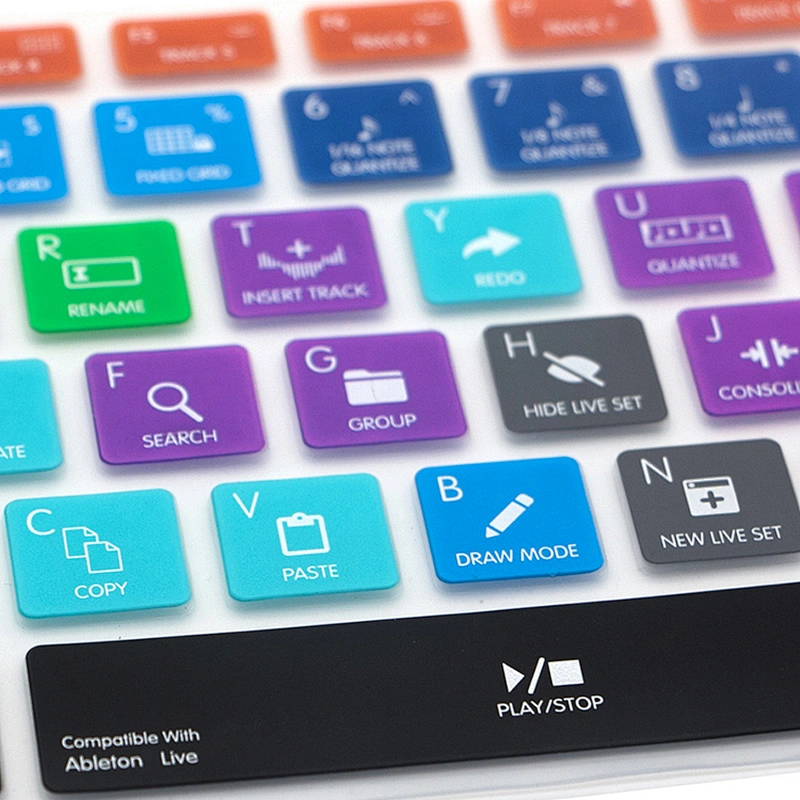 Ableton Live Functional Shortcuts Keyboard Skin For Mac Computer Pro Air Retina 13 15 17
