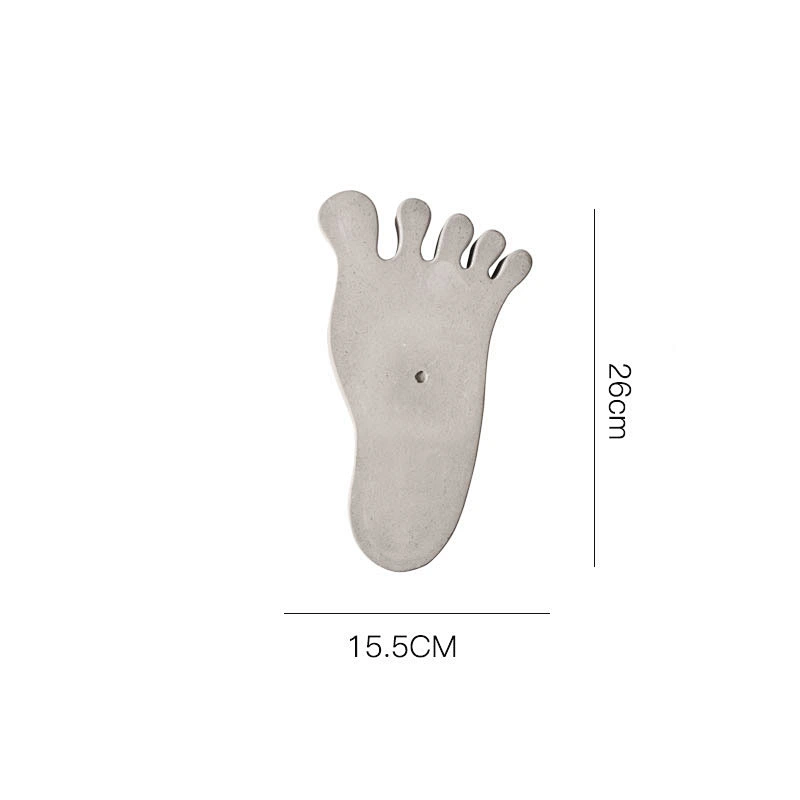 S9103 concrete craft molds hand and foot shaped silicone tray molds Decorative arts and crafts concrete moulds