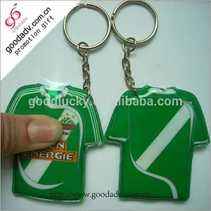 Promotional funny handmade reusable soft pvc led keychains