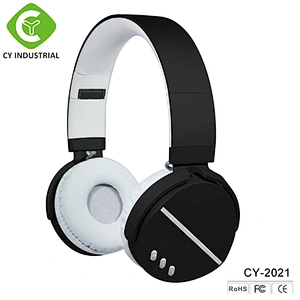 Stylish Matte Finish Premium Rechargeable Wireless Headphones Over Ear Headphones Foldable Headset With Mic For Kids Girls Boys