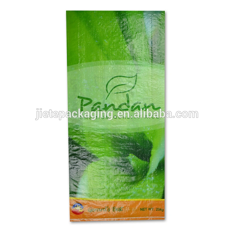 Transparent pp woven peanut bag plastic packaging bag for grain