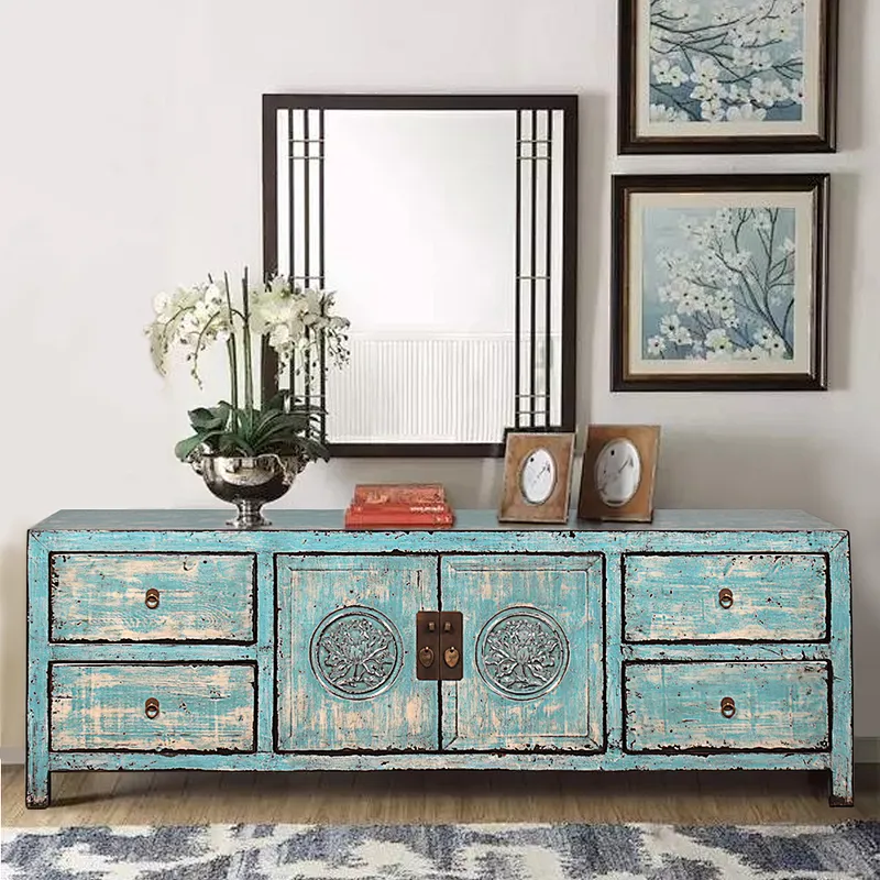 2016 beijing chinese antique reproduction furniture & cabinet tv