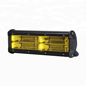 Off Road 12V Yellow Led Work Light Bar 144w Faro Led 4x4