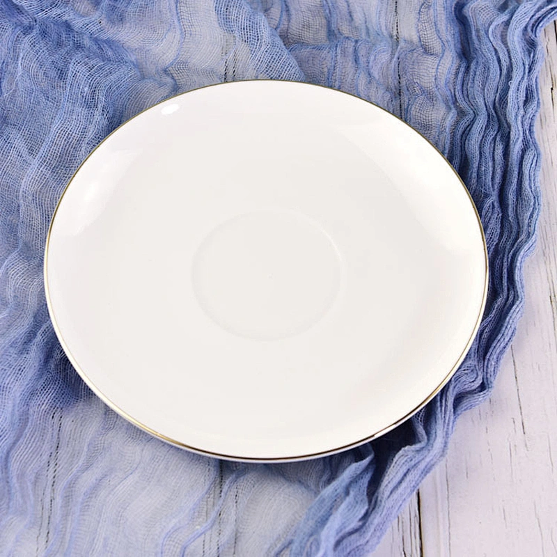 White Coffee Cup & Saucer Series cup for business tableware