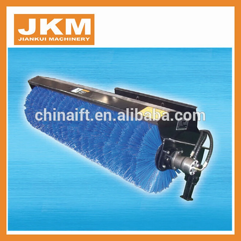 Infront skid steer loader attachment hydraulic angle broom for sale
