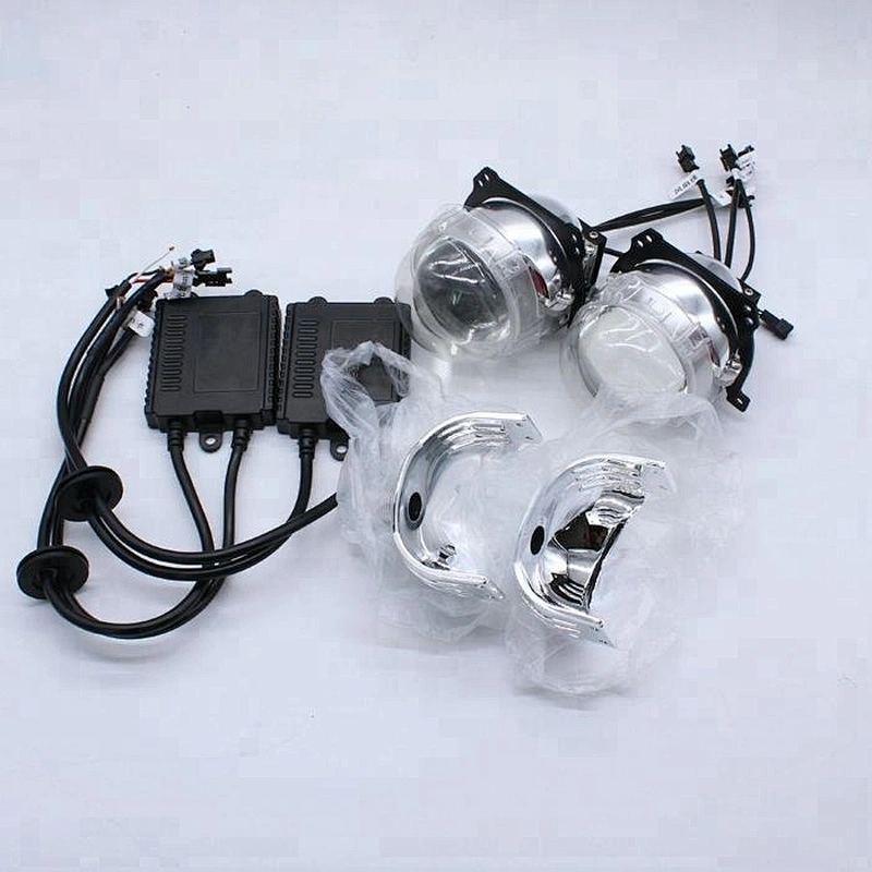 Wholesale aftermarket car accessories 3inch LED bi xenon Bulbs H4 HB2 H7 H11 9005 HB3 HB4 9006 projector Lens Headlights kit
