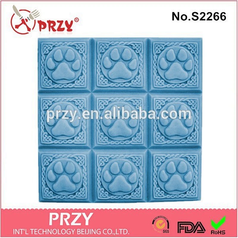 TRAY PAW silicone soap molds for soap making