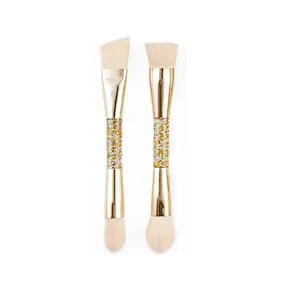 Wholesale fashionable double-head cosmetic tools private label acceptable best professional 5pcs makeup brushes