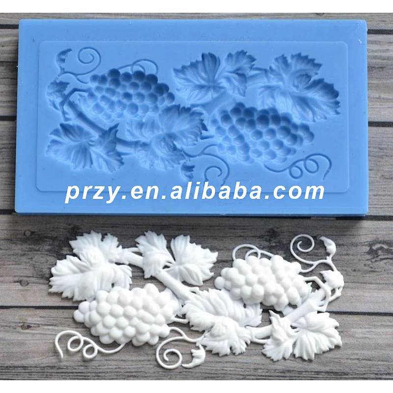 S9118 Silicone Mold Grapevine Crafts Decorating Cake Candy fondant silicone mold for cake decorations