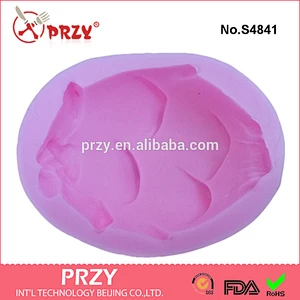 S4841 dragon fruit silicone soap mold 3D soap mould chocolate mold decorating cake tools