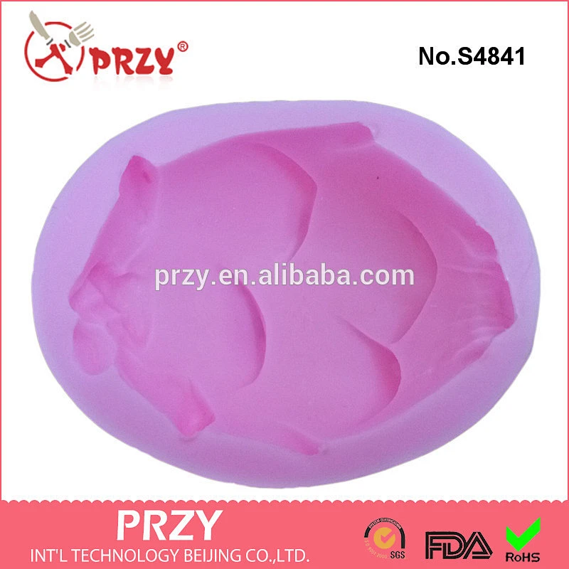 S4841 dragon fruit silicone soap mold 3D soap mould chocolate mold decorating cake tools