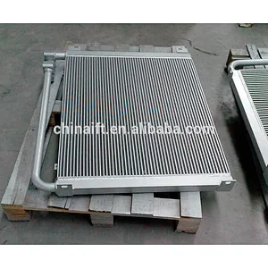 SK120 excavator hydraulic oil cooler