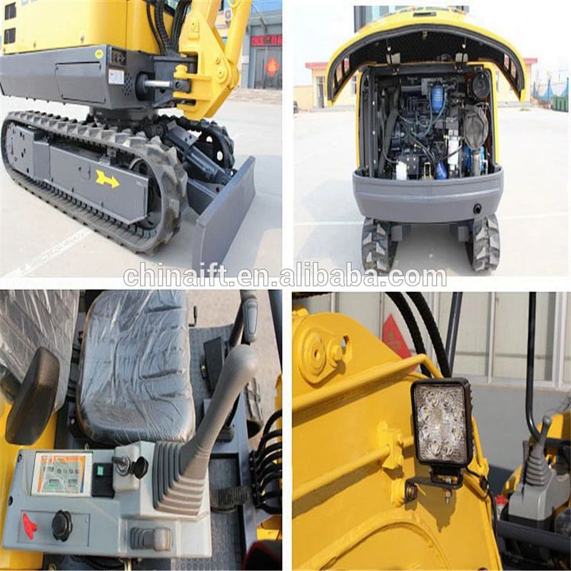 high quality excavator price excavator with steel rubber track