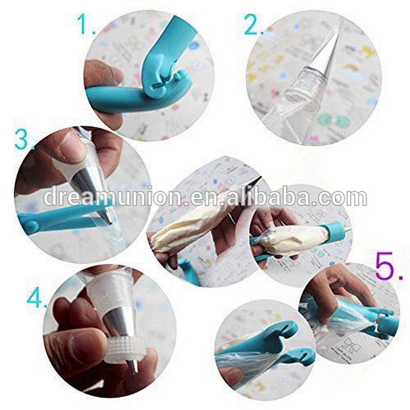 Cake Decorating Pen Tool Kit Pastry Bag DIY Deco Tools Icing Piping Bags Bake