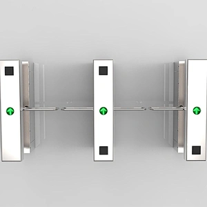 Hot Sale Security Access Control Gate Stainless Steel Auto Swing Gate Barrier For Supermarket