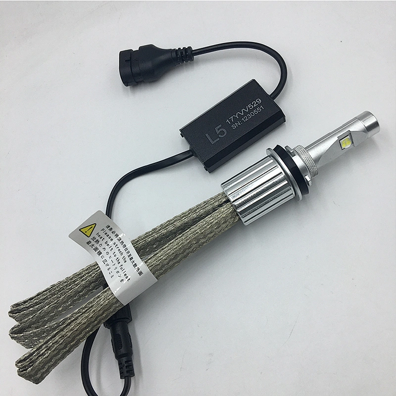 hot sale car lamp auto parts LED headlight h7 h4 h13 9005 9006 40w 4000LM L5 H11 car headlight led