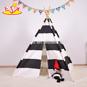 wholesale indoor or outdoor children pretend playhouse large cottage tent house for kids W08L001