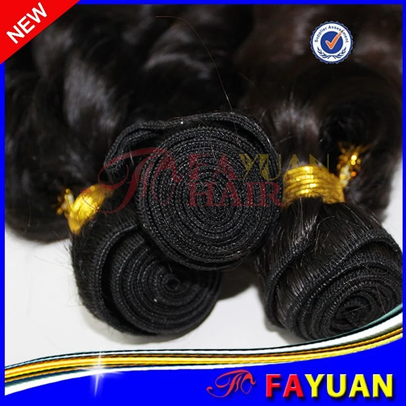 Long lasting for 1 to 2years top grade 7a Peruvian loose curls 100% human hair extensions