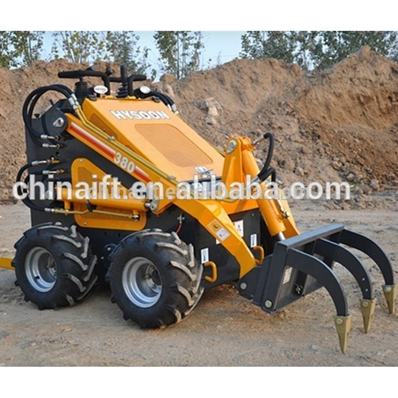 China supplier YF380 mini skid steer loader with best quality