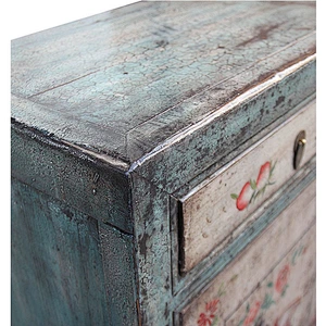 oriental distressed painted furniture for stores use