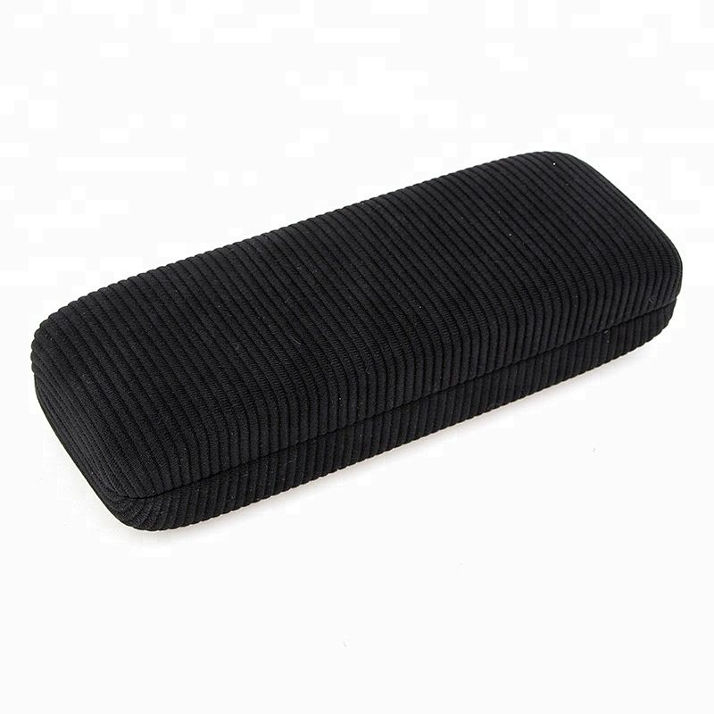 Portable Minimalist Soft Ribbed Spectacle Case for Daily Use