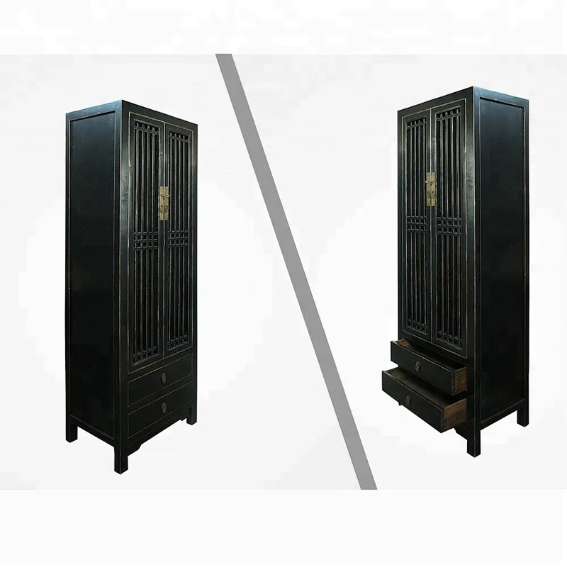 chinese oriental lacquer storage furniture