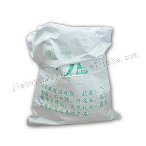 White plastic polypropylene pp woven sea food bag for packaging fish,sleeve-fish,frozen meat