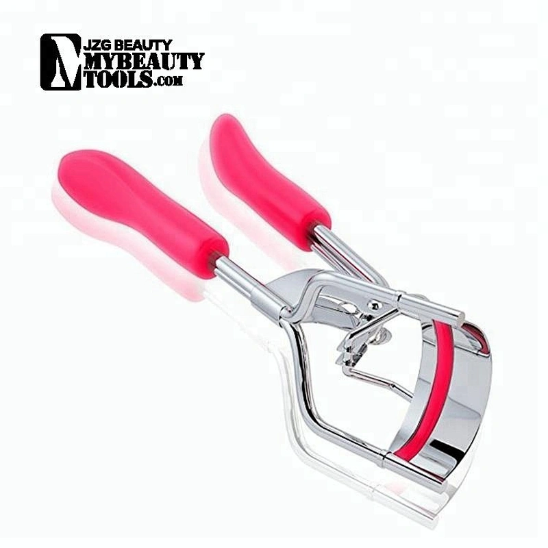 Stainless steel heated salon eyelash curler