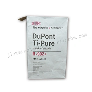 Stand up multilayer kraft paper valve bag for chemical and Ti-Pure,paper carry bags