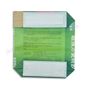 Customized cheap 20kg kraft paper cement packaging bag