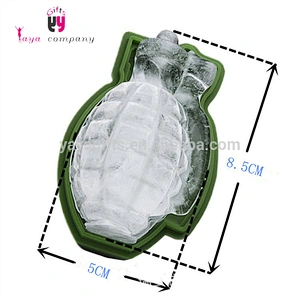 Whiskey BPA Free 3D MoldFun Ice Ball Ice Cube Maker Silicone