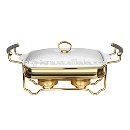 L4131A High Quality Ceramic Buffet Chafing Dish Food Warmer