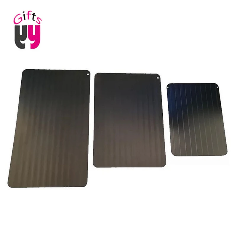 aluminum frozen meat thawing board fast defrosting tray for kitchen accessories