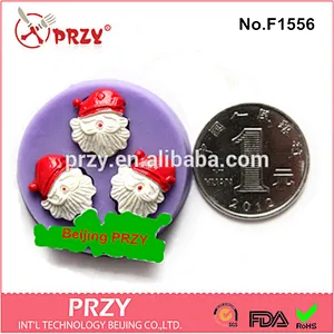 Model F1556 christmas series cupcake silicone cake pop molds for sale