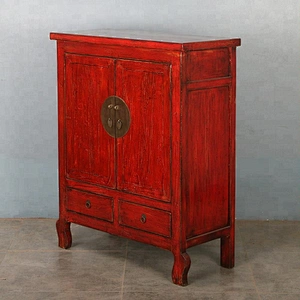 lacquer Oriental Style Chinese Antique buffet Furniture for stores use