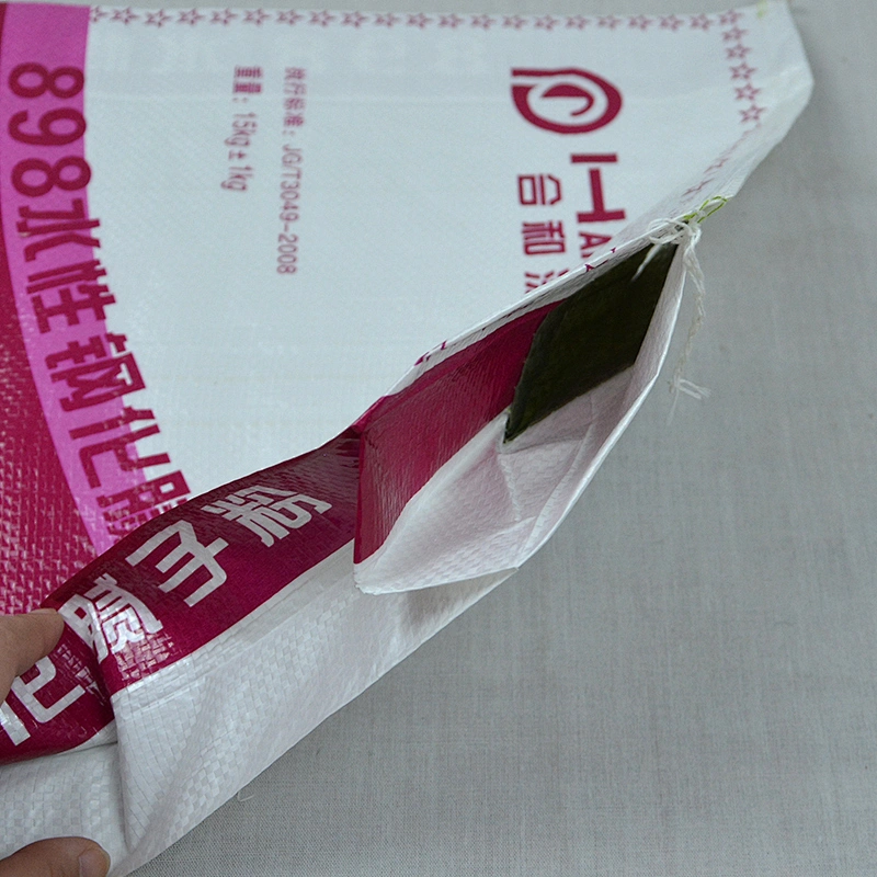 plastic pp woven cement bag for wall putty powder,mortar,25kg with valve port